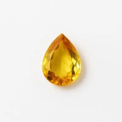 Béryl Héliodore 0.98 Carat – Pierre Fine Jaune Doré Naturelle