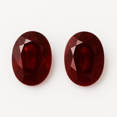 Spinelles Rouges – Paire 3.00 carats