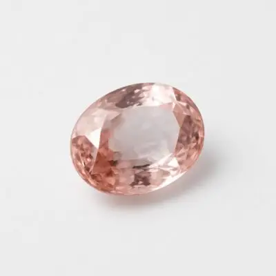 Saphir Padparadscha Naturel 0.98 carat – Ovale Mixte – Couleur Orange Rosé