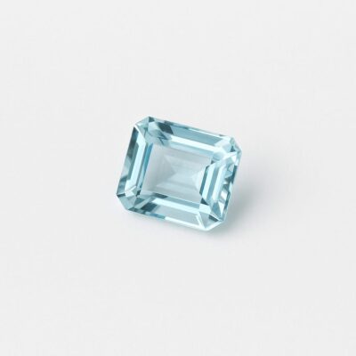 Aigue-marine Naturelle 1.34 Carat - Taille Émeraude