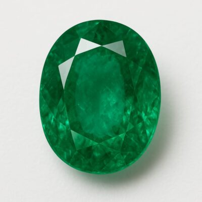 Émeraude naturelle de Zambie taille coussin, 1.25 carat"