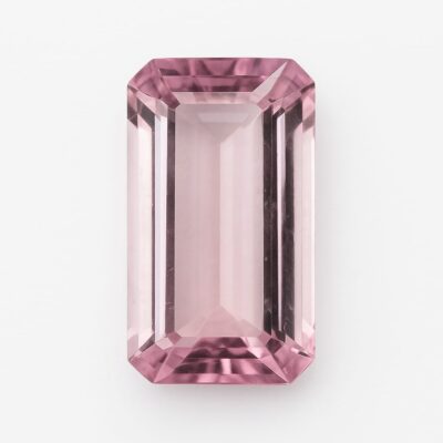 Tourmaline Rose 2.1 Carats – Coupe Émeraude – Origine Pakistan