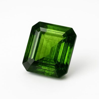 Verdélite (Tourmaline Verte) 1,57 Carat – Taille Émeraude