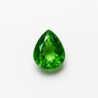 Nom du produit : Tsavorite Naturelle 0.45 carat – Origine Kenya