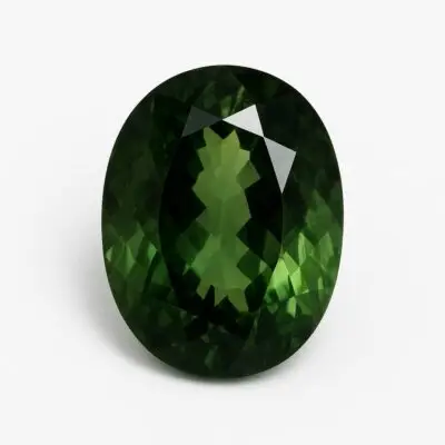 Verdélite coussin 2,44 carats – Tourmaline verte d’Afghanistan