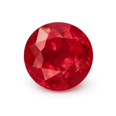 Rubis naturel Birman 0,92 carat non chauffé certifié – Rouge vif framboise