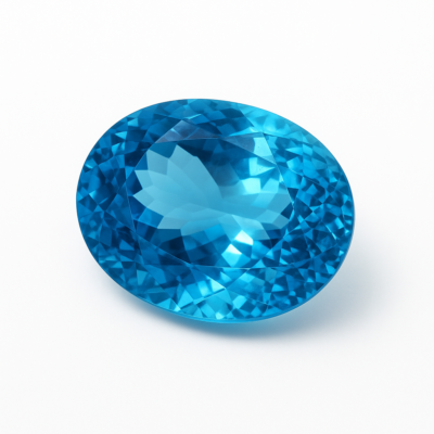 Topaze Bleue Suisse 8,06 carats – Pierre précieuse du Brésil